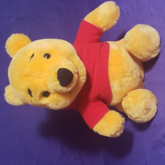 1999 Disney Winnie The Pooh Chat Pal Talking Plush Mattel Chatpal - Picture 3 of 10